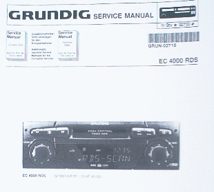 EC4000 RDS Service Manual - Autoradio GRUNDIG