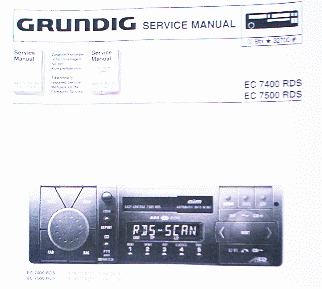 EC7500 /7400 RDS Service Manual - Autoradio