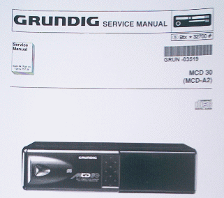 MCD30/36 A2 Service Manual - für GRUNDIG CD-Wechsler