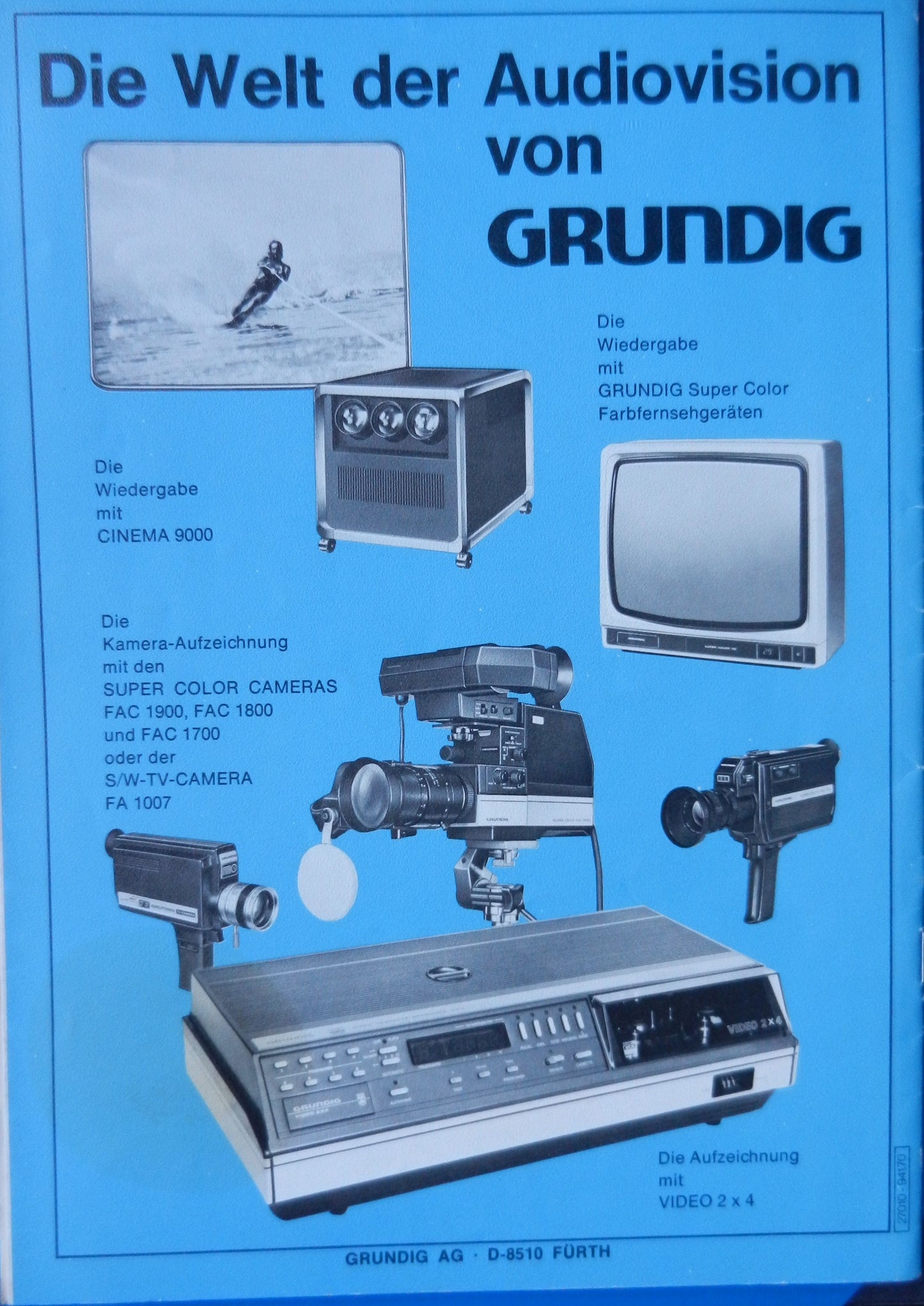2x4 plus Video Bedienungsanleitung für Videorecorder von GRUNDIG