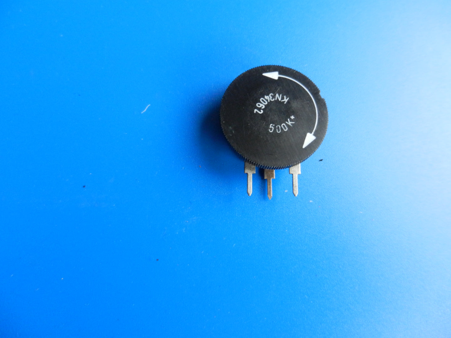 500K Potentiometer mit Rändelrad für Hifi, Audio, Diktieren von GRUNDIG