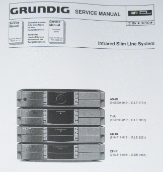 IR Slim Line System Service Manual - GRUNDIG