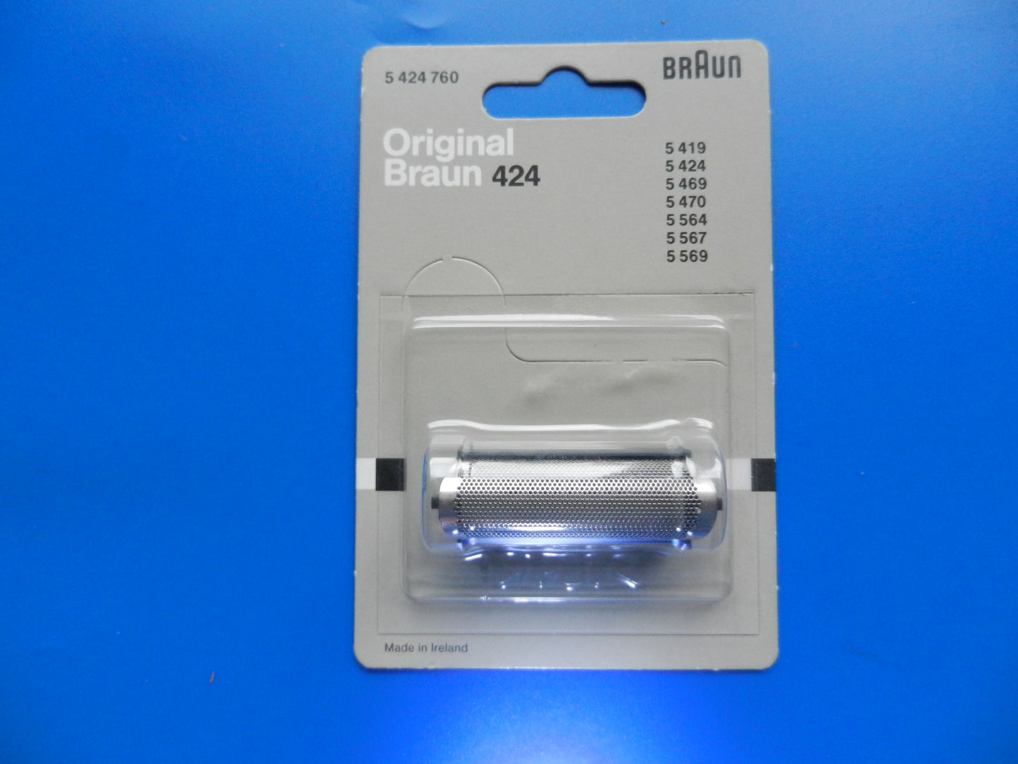 424 BRAUN Original Scherblatt für Rasierer