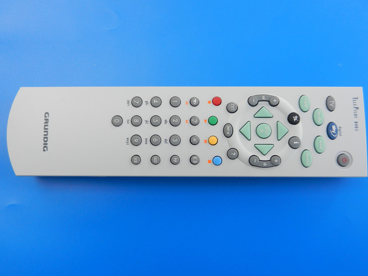 TP 840 C grau GRUNDIG Fernbedienung