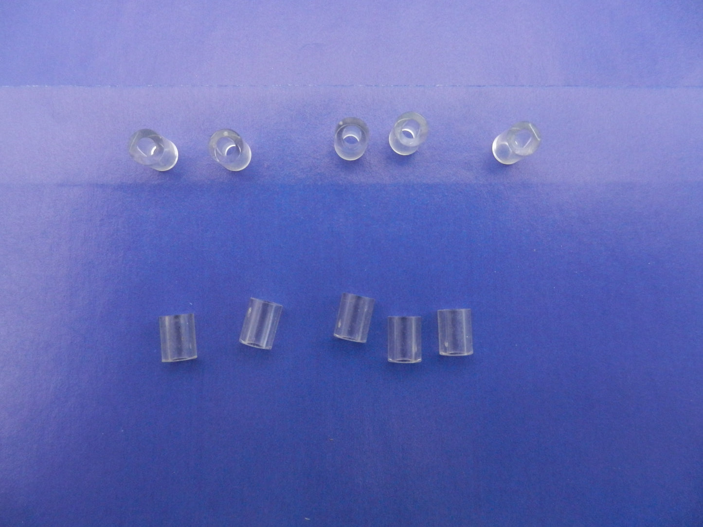 Distanzrollen Abstandsrollen ( 10 Stück ) aus Plastik 8mm für Hifi Cassettencorder von GRUNDIG