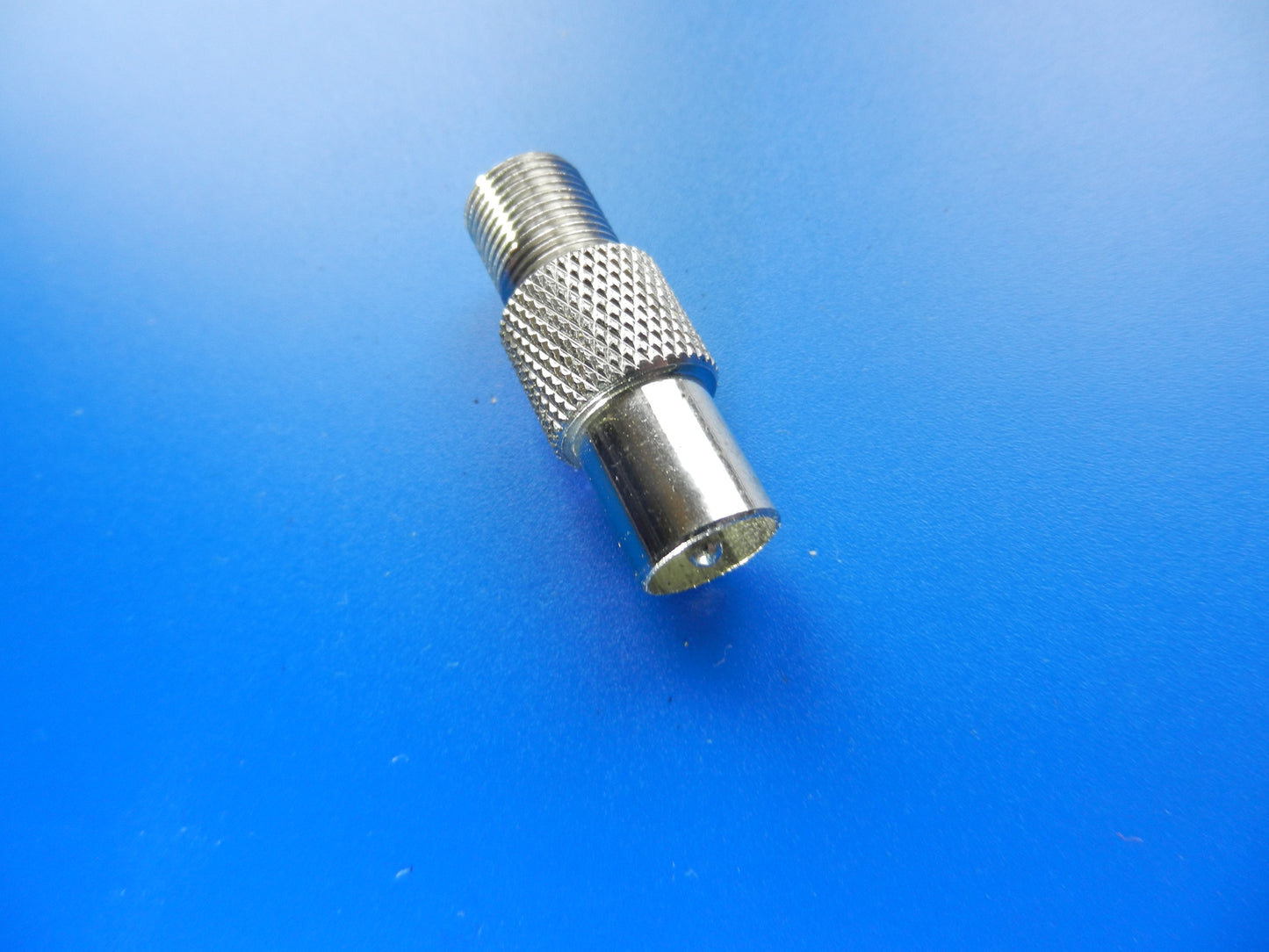 F- Adapter aus Metall F-Kupplung - Koax-Stecker