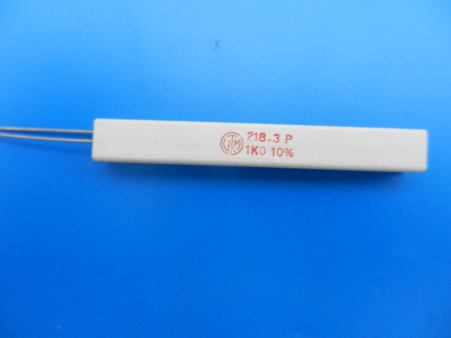 Hochlast Widerstand 1K0 17Watt stehend für GRUNDIG