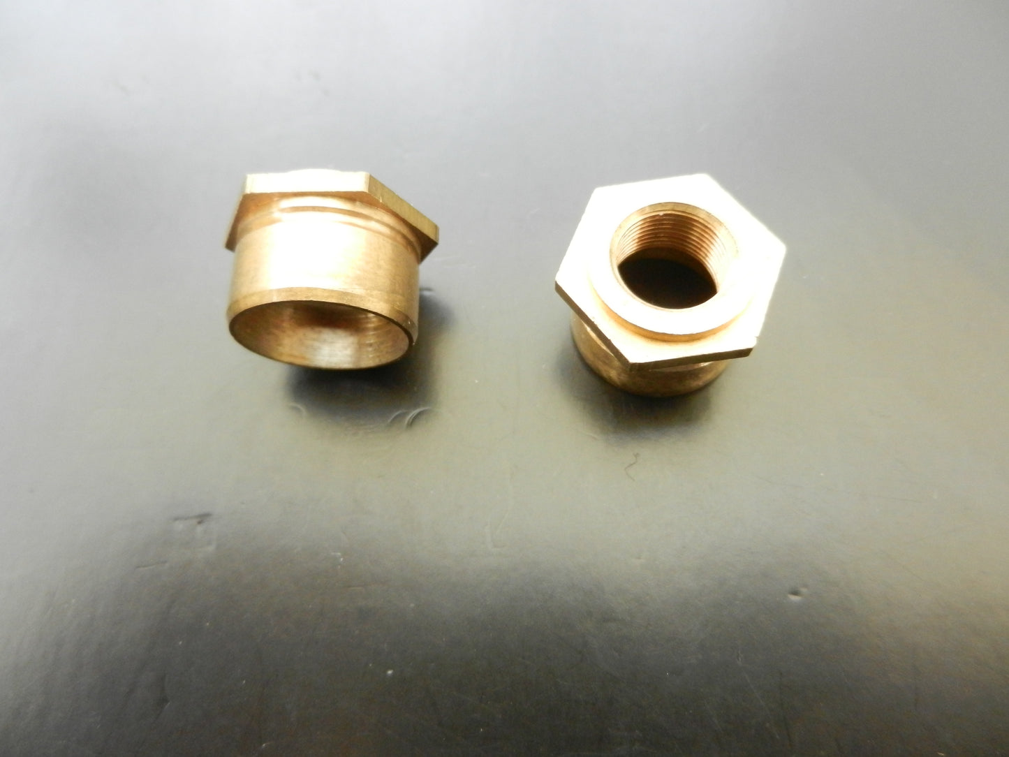 Messing Mutter 17,9 mm D, 10,2mm innen D für CF,MCF,SCF Tape Decks