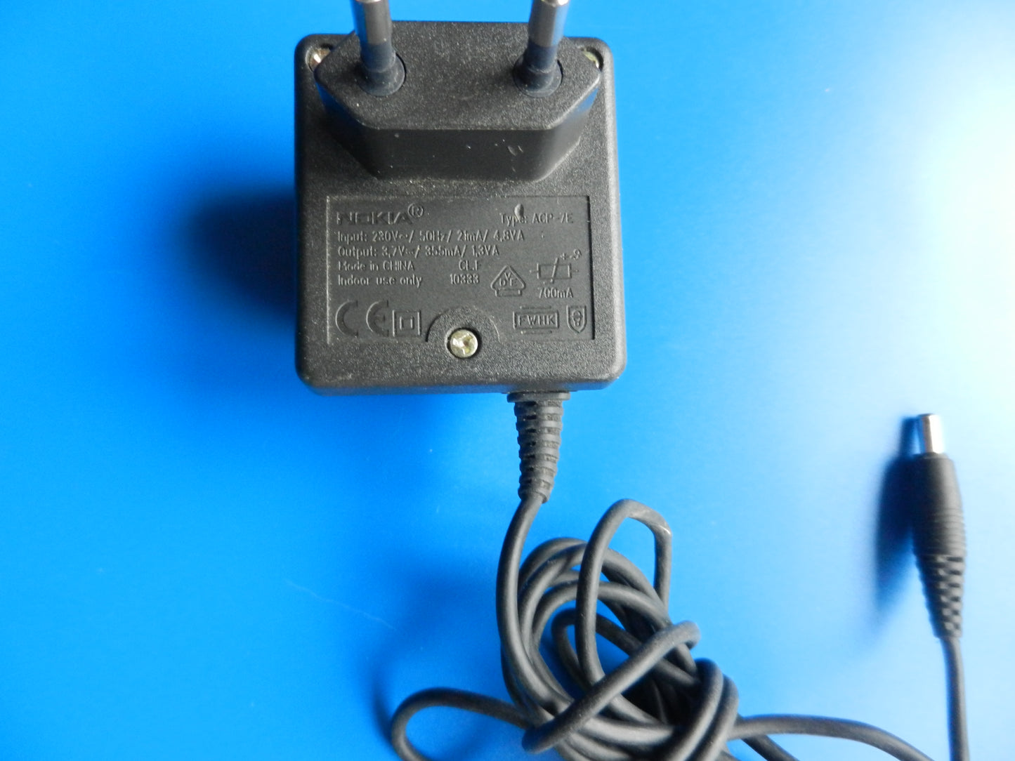 Netzteil 3,7V 355mA Netzteil für ein NOKIA Handy