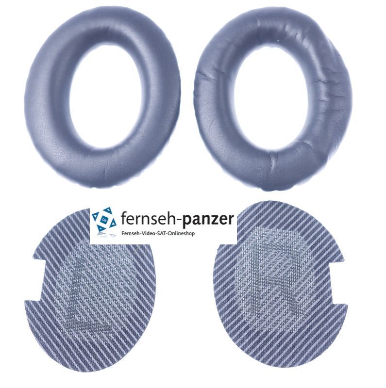 QC25 QC15 Black BOSE alternativ Kopfhörer Ohrpolster - SET