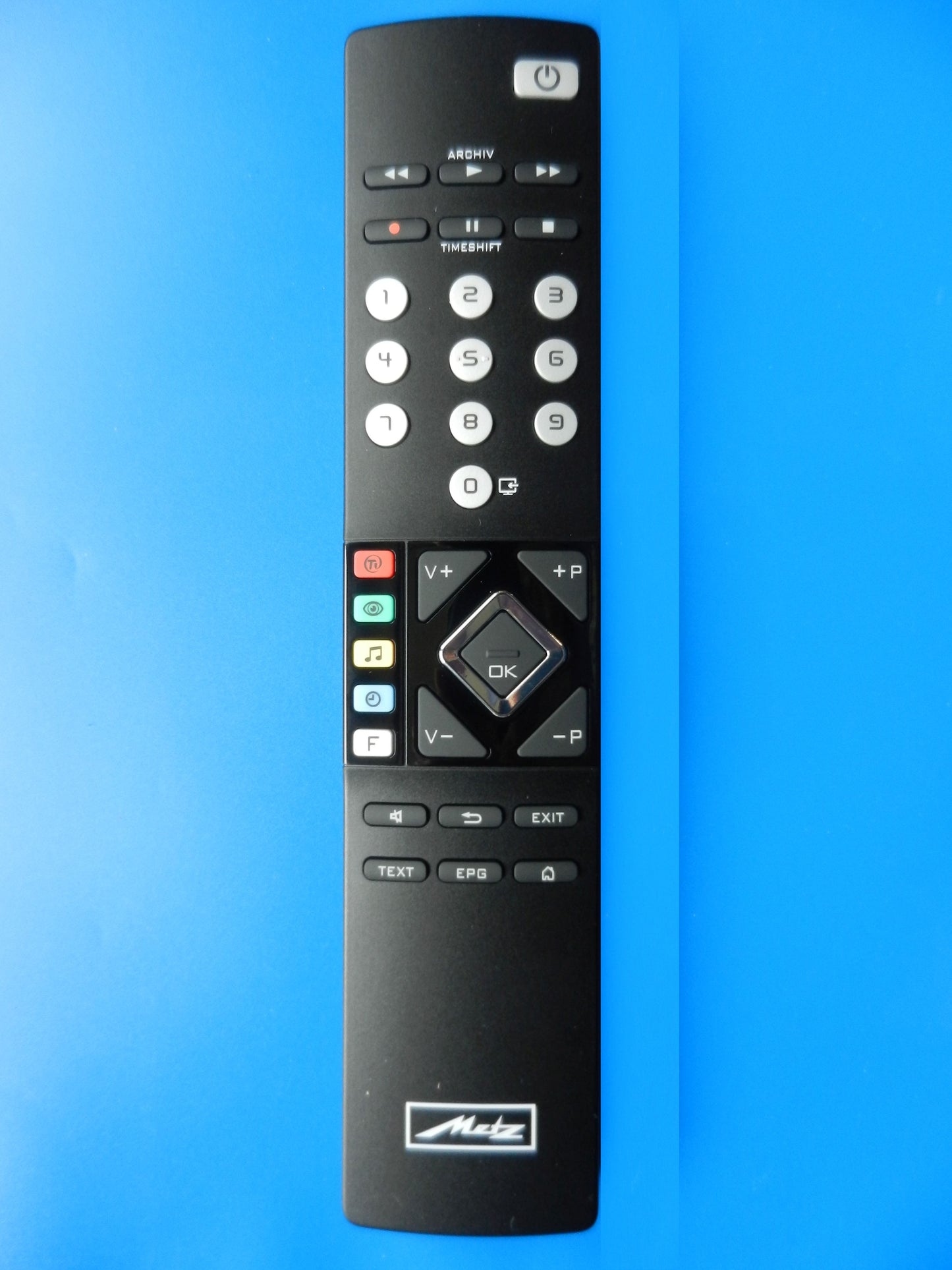 RM18 RM 18 schwarz METZ Original Fernbedienung NEU