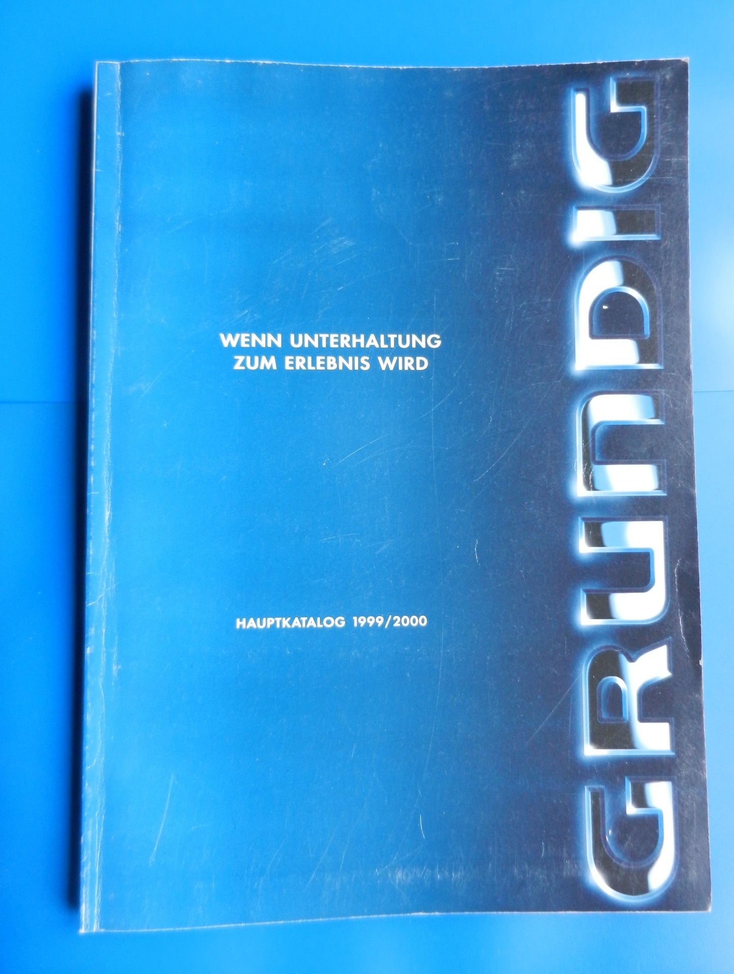 Revue 1999 2000 Hauptkatalog von GRUNDIG, wie neu
