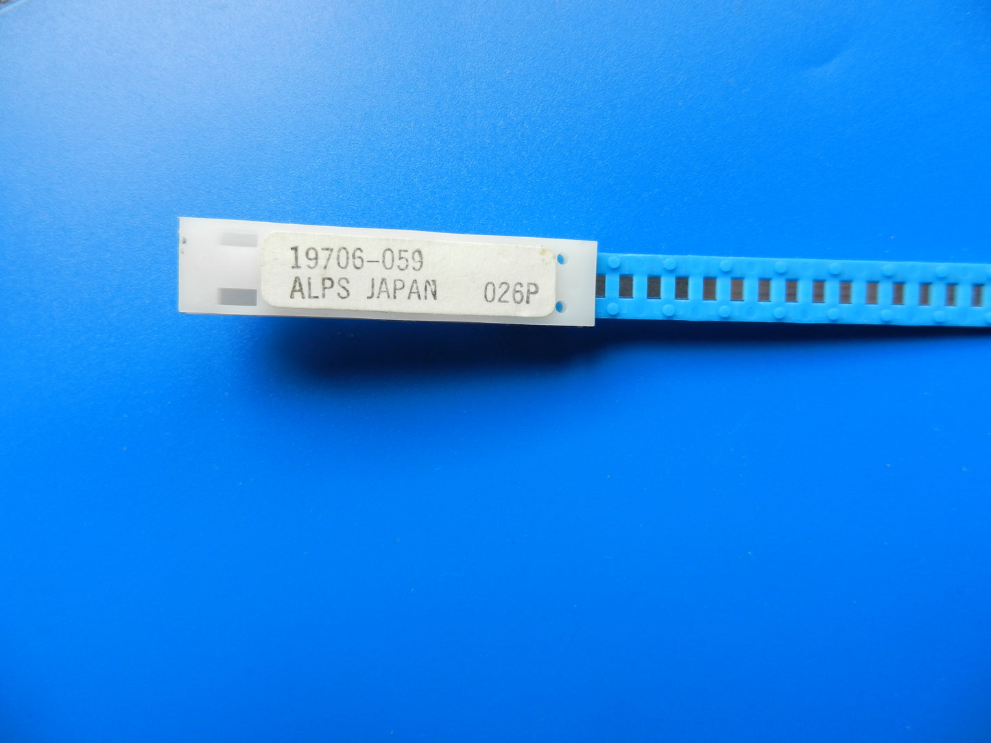 Schaltband blau für Hifi Studios von GRUNDIG