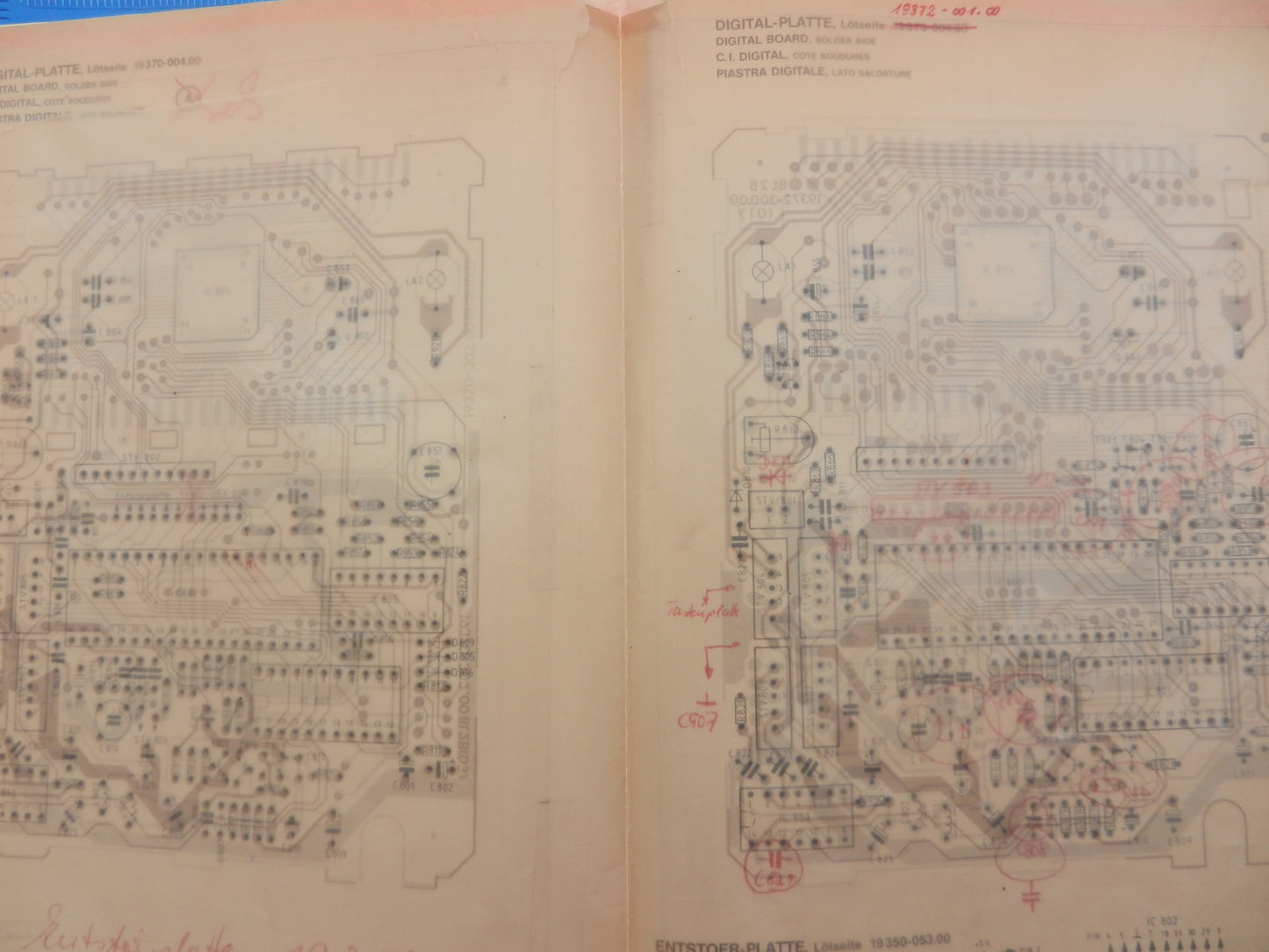 Satellit 600 Original Entwicklungs - Service Manual für GRUNDIG Weltempfänger