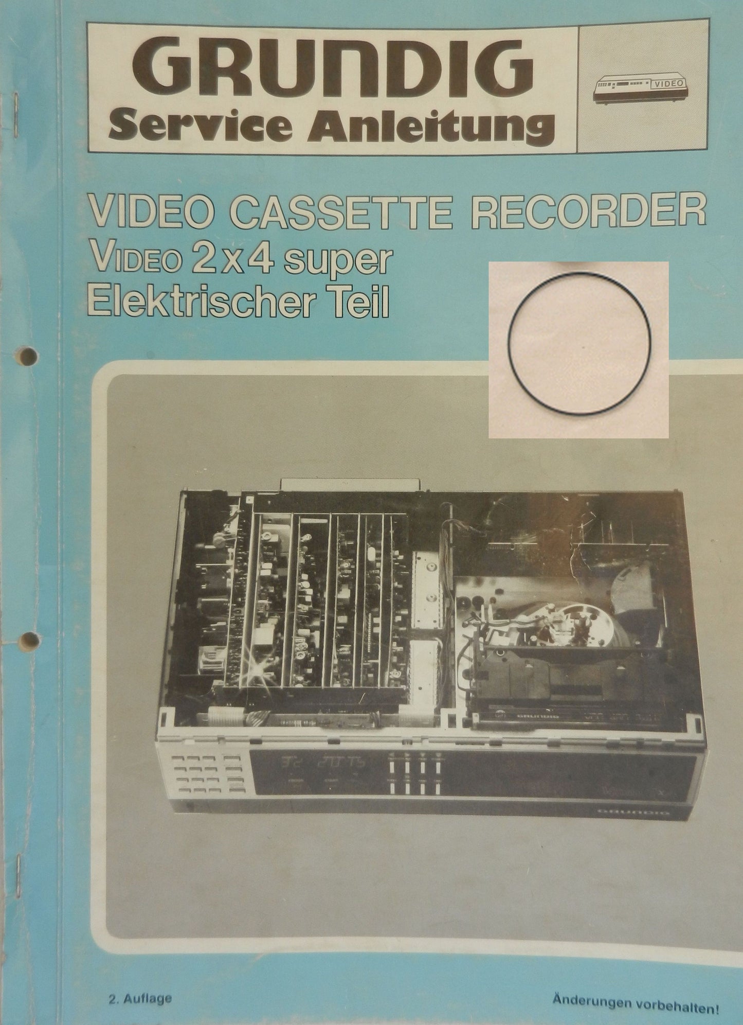 Grundig Antriebsriemen Video 2x4 Super