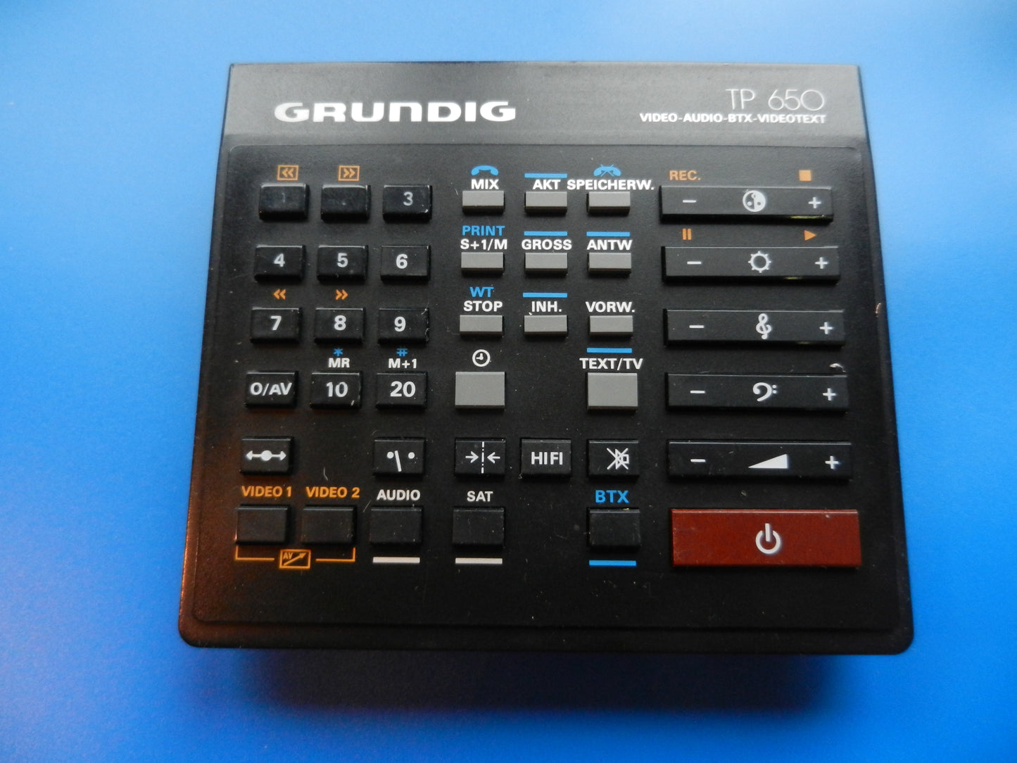TP650VT Original GRUNDIG Fernbedienung - wenig gebraucht