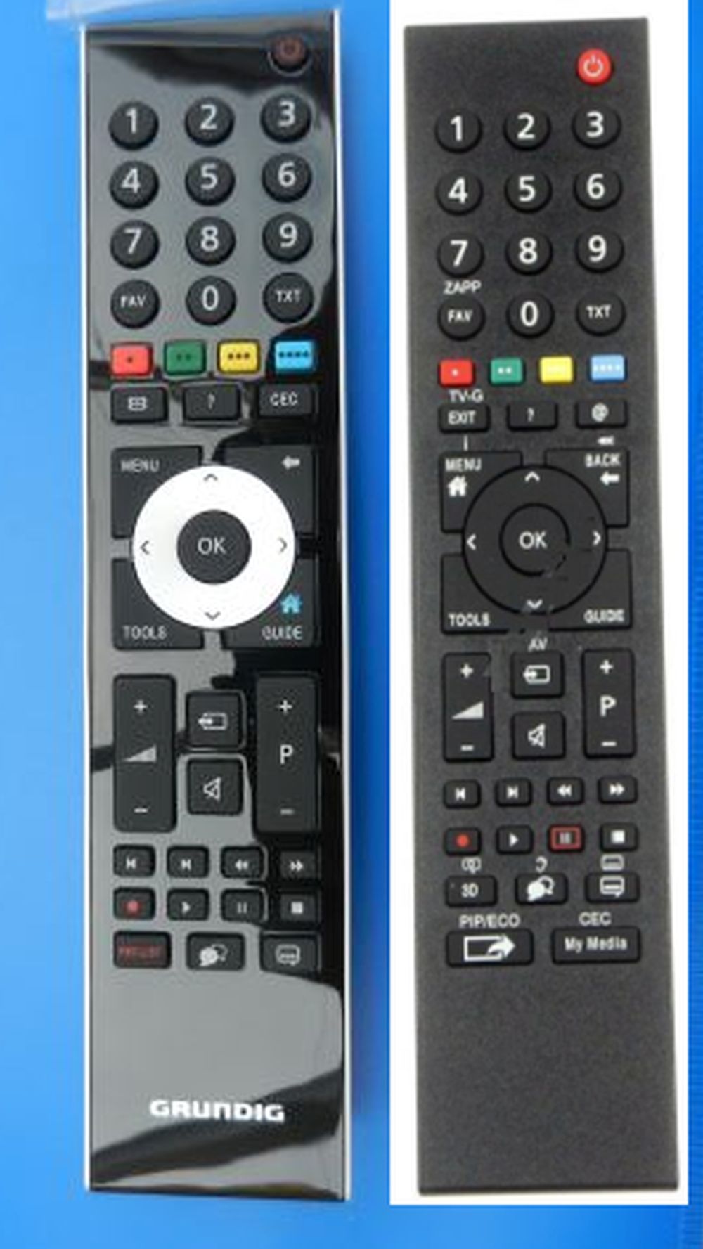 GRUNDIG TP6 Original Fernbedienung