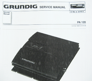 PA 120 Auto Booster Service Manual - GRUNDIG
