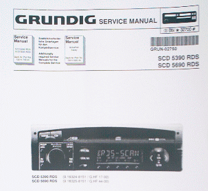 SCD5390 / 5690 RDS Service Manual - Autoradio