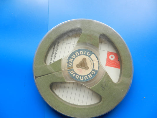 Tonband Spule 15cm von GRUNDIG