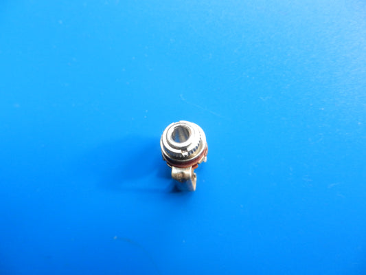 3,5mm Mono schraubbare Einbaubuchse von GRUNDIG für Retro Radios und Cassettengeräte