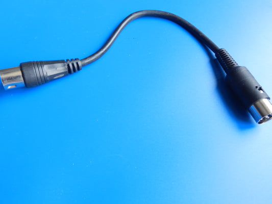 Videoverbindungskabel 20cm DIN 6pol. für Video 2000 GRUNDIG