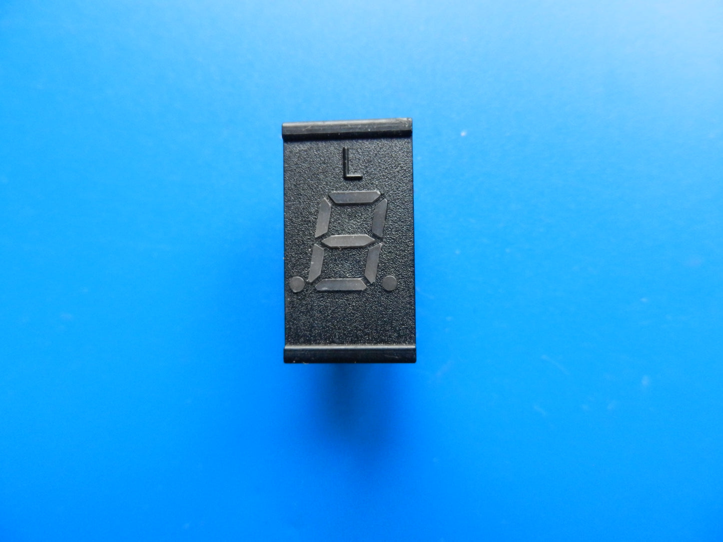 7-Segment LED Anzeige mit 2 Dezimalpunkte code: gelb