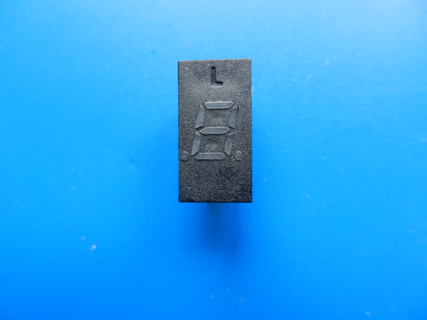 7-Segment LED Anzeige mit 2 Dezimalpunkte code: grün