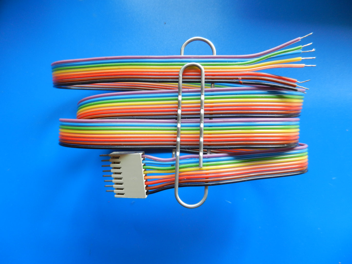 8 poliges AMP Stecker Kabel flach 1m für GRUNDIG Hifi Geräte