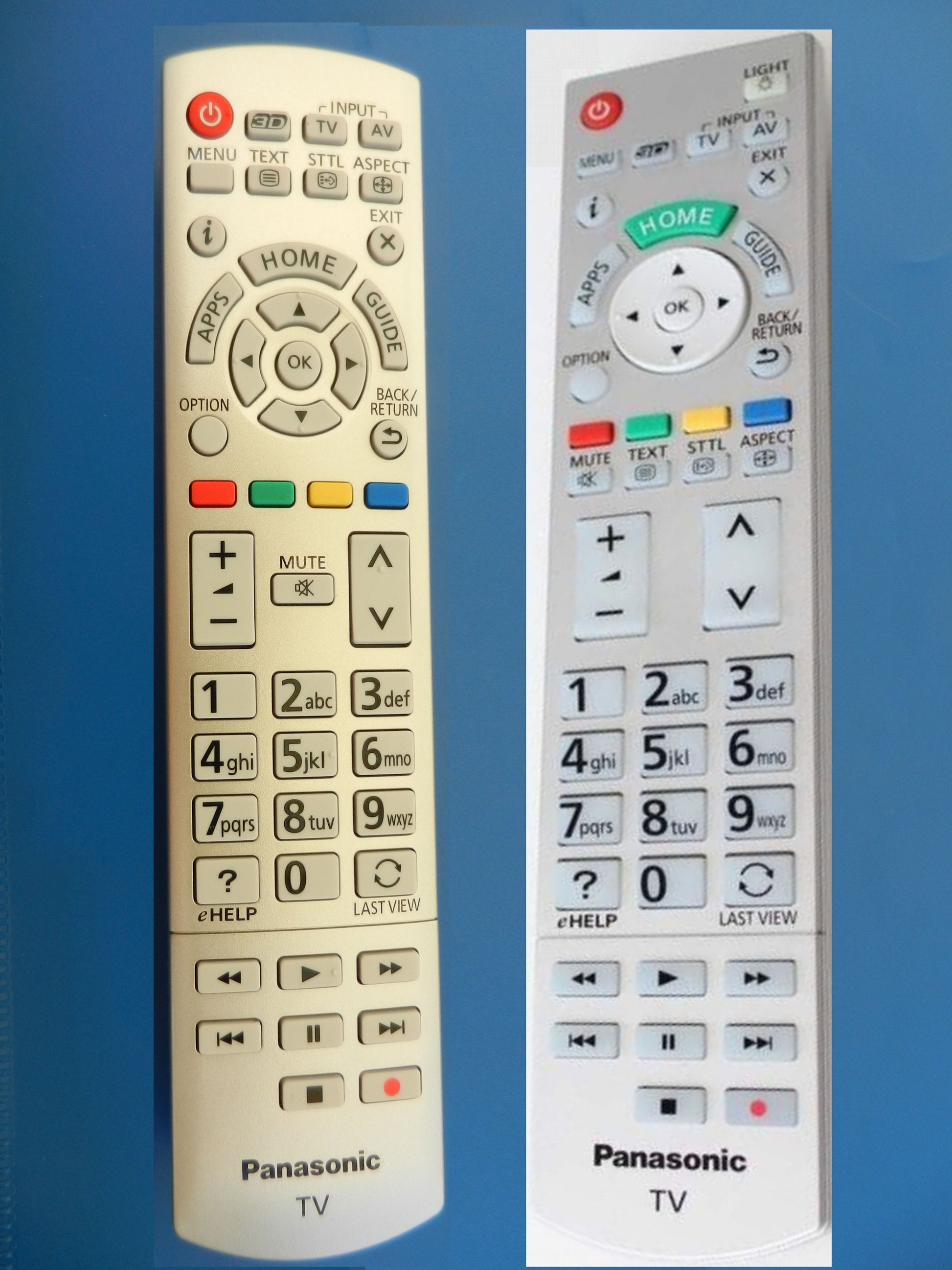 N2QAYB000928 Panasonic LCD Fernbedienung