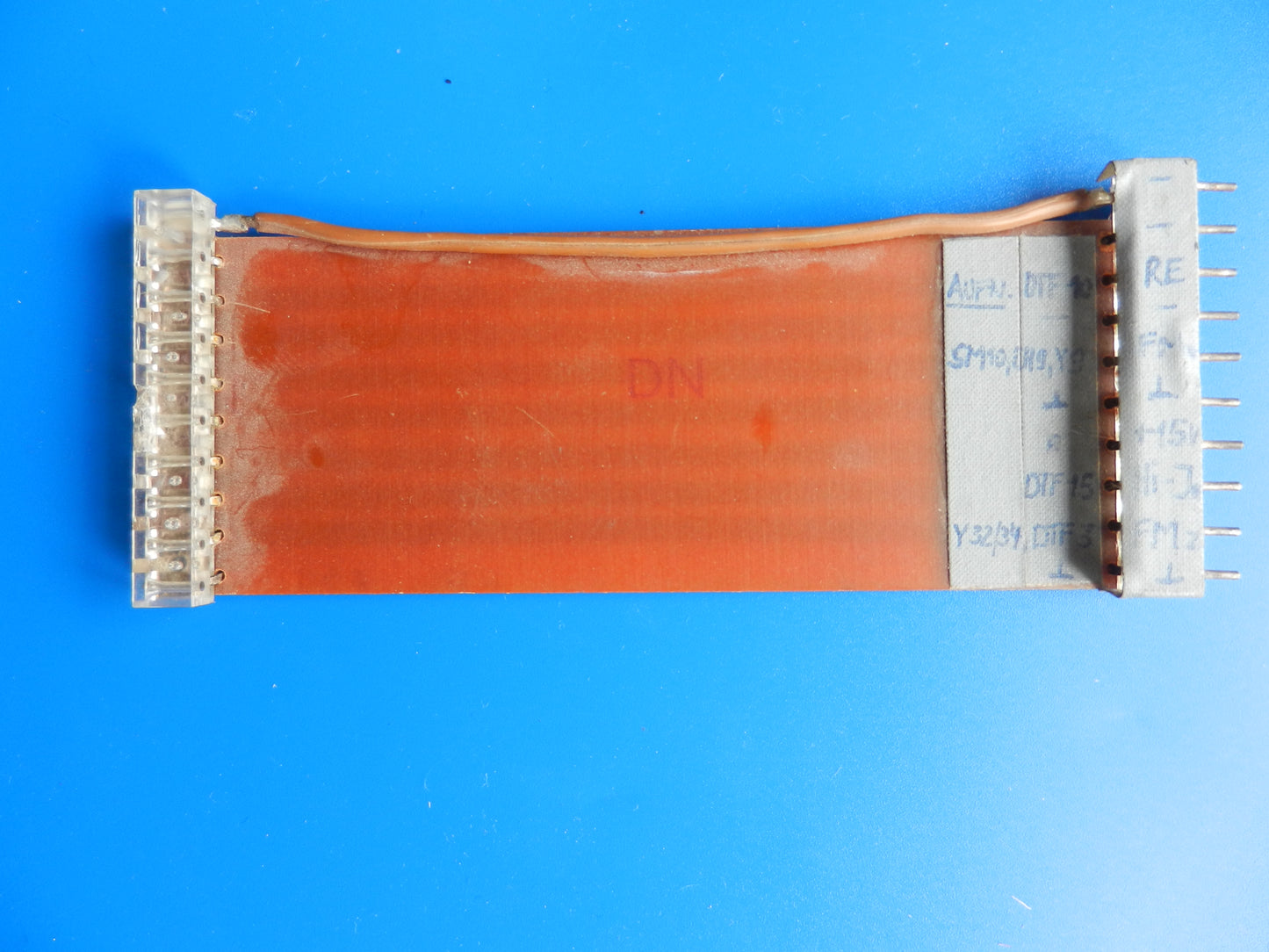 Adapter 10 polige Leiterplatte für Video 2x4 , 2x4 KT .. Videorecorder von GRUNDIG