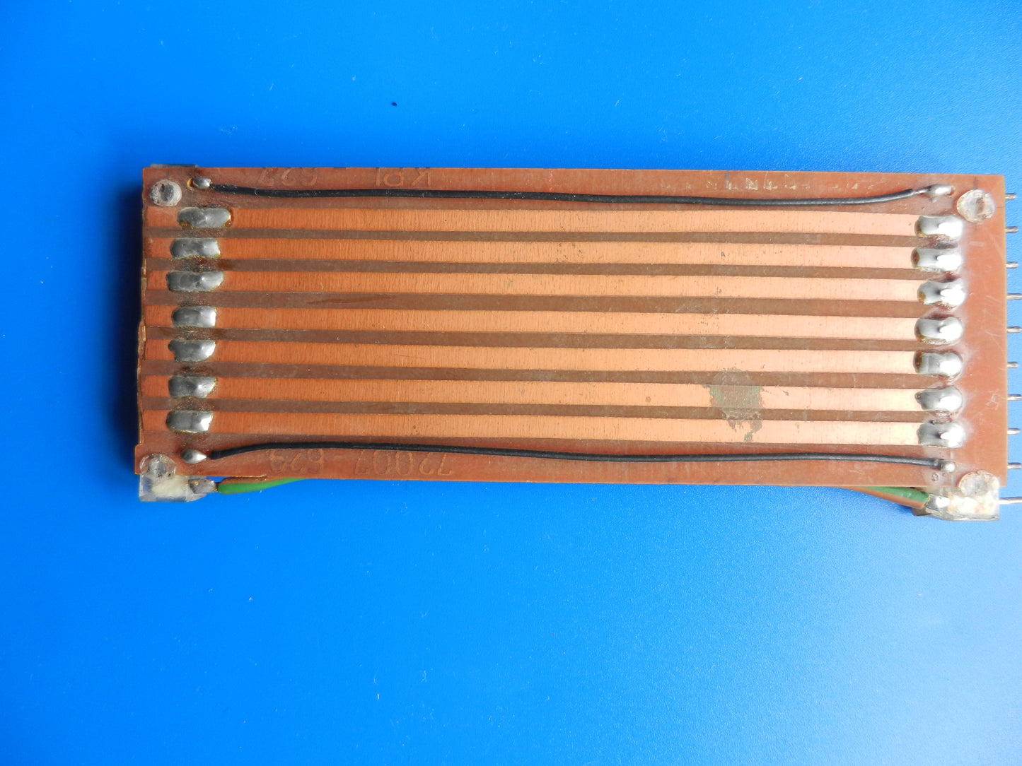 Adapter 10 polige Leiterplatte für Video 2x4 , 2x4 KT .. Videorecorder von GRUNDIG