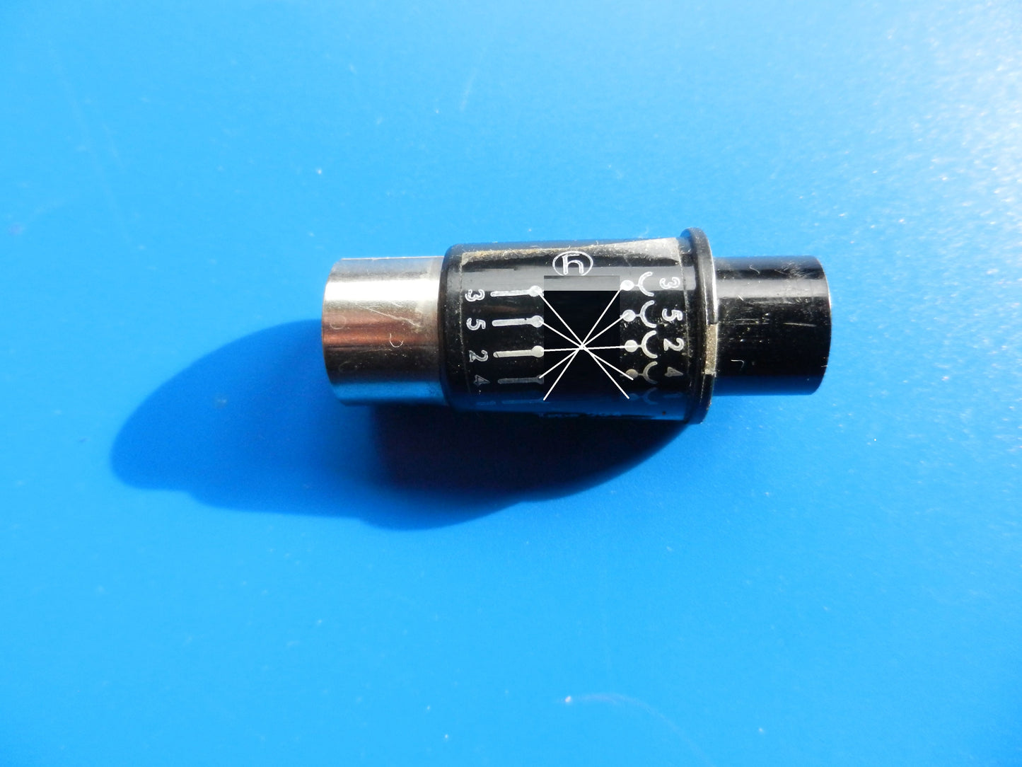 Audio Zwischenstecker  / Adapter von Hirschmann 5 pol Stecker 3,5 auf 5 pol Kupplung 1,4 über Kreuz