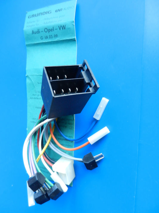 CAR Audio Adapter für Audi - Opel - VW von älteren GRUNDIG Autoradios