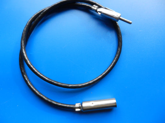Autoradio Winkelstecker / Kupplung 1m Antennenkabel