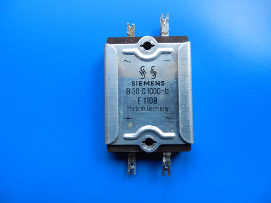 B30 C1000 b F1108 SIEMENS Gleichrichter für GRUNDIG Hifi Verstärker Retro