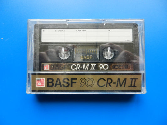 BASF CR MII 90 Audiocassette für Hifi Cassettenrecorder von GRUNDIG NEU