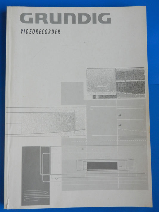 GV5395 Hifi Bedienungsanleitung für VHS Videorekorder von GRUNDIG
