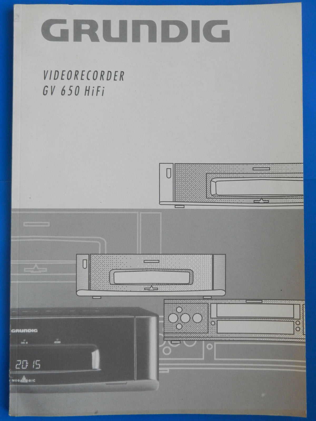 GV650 Hifi Bedienungsanleitung für VHS Videorecorder von GRUNDIG