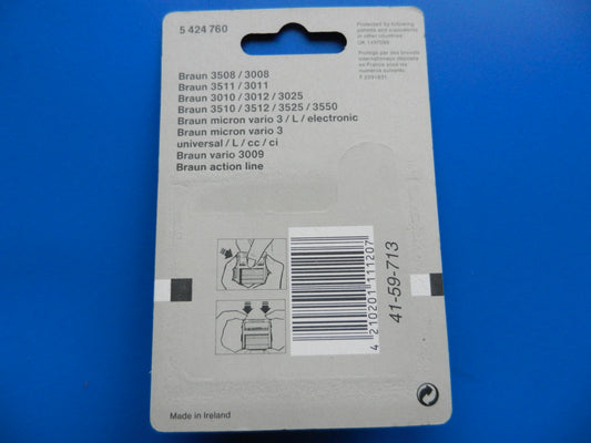 424 BRAUN Original Scherblatt für Rasierer