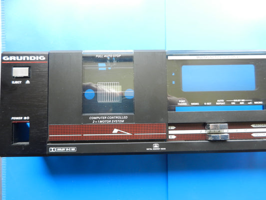 CF35 Frontplatte  mit Cassettenfachmechanik für Hifi Cassettenrecorder von GRUNDIG