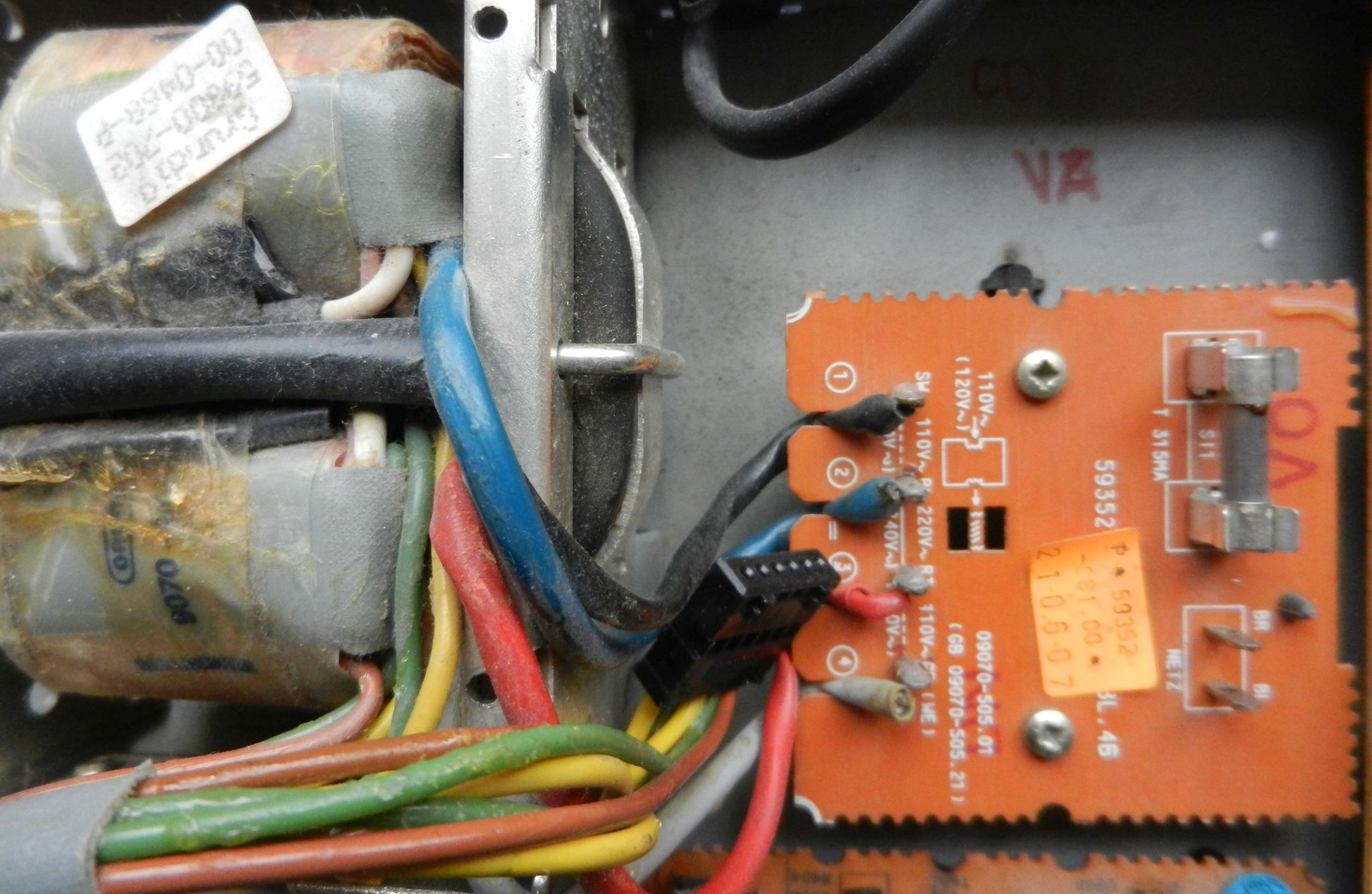 CF7500 Netzplatte - Mains Board getestet für Hifi Cassettenrecorder von GRUNDIG