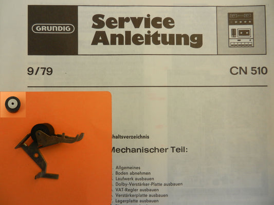 CN510 CN 510 Tonrolle für Hifi Cassettendeck von GRUNDIG