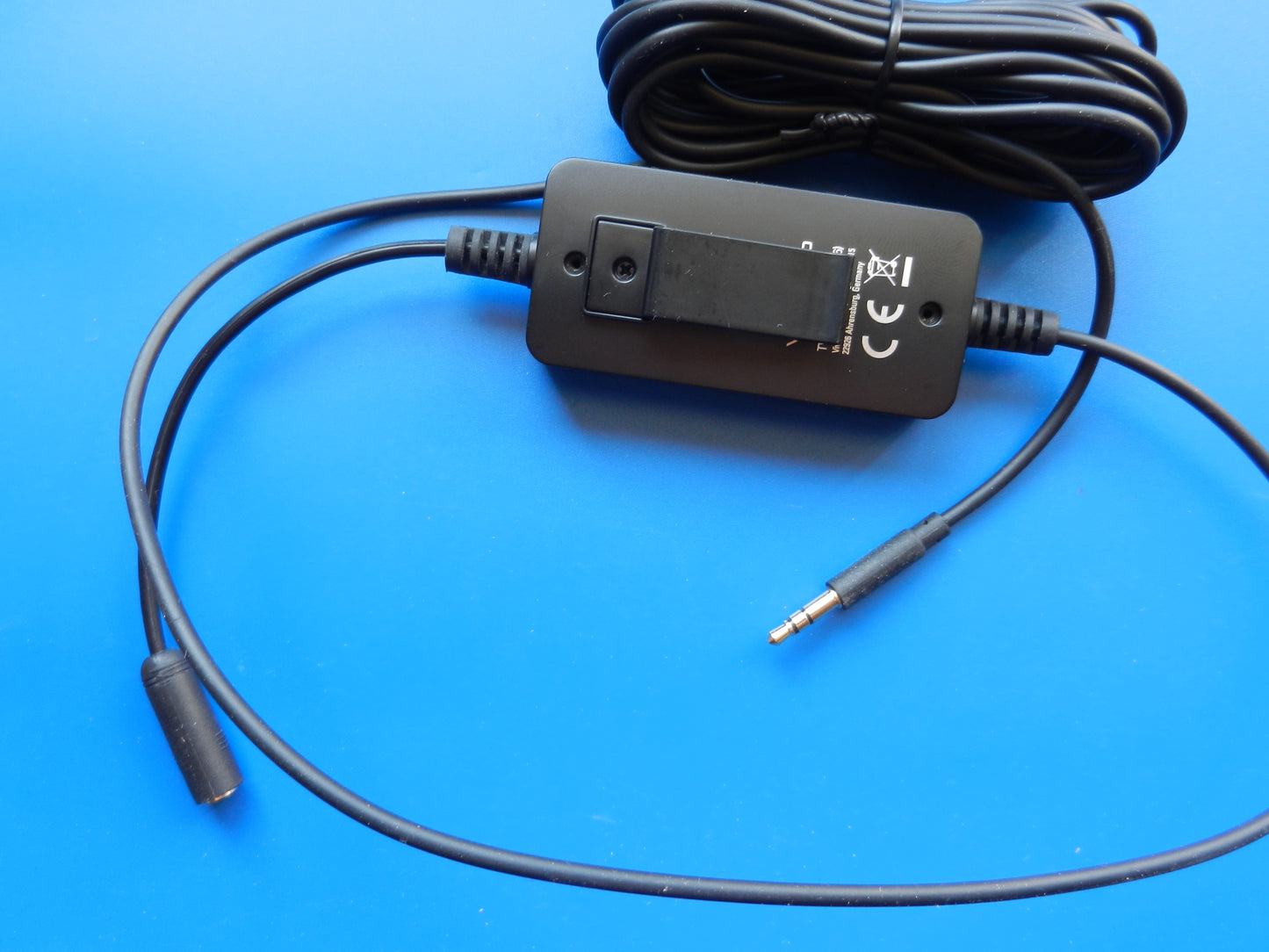 Lautstärkeregler Vivanco für Kopfhörer mit getrennter Lautstärkeregelung mit 5m Kabel NEU