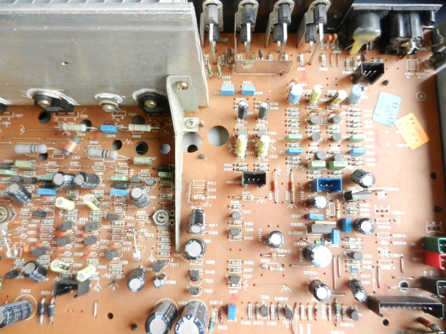 R7500 Endstufenplatine Hifi Receiver - GRUNDIG