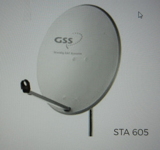 STA605 SAT Alu Spiegel in hellgrau von GRUNDIG GSS