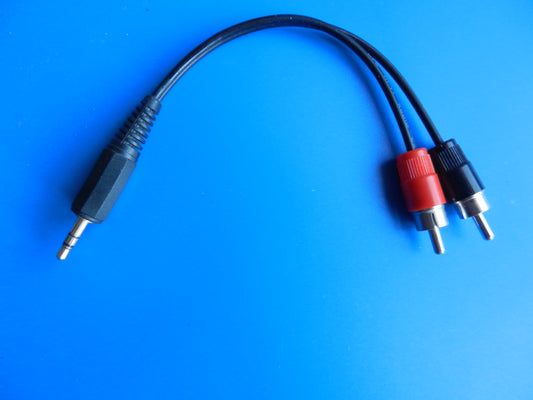 GRUNDIG Walkman CD-Portable Adapter Kabel 3,5mm - Cinch Stecker 2