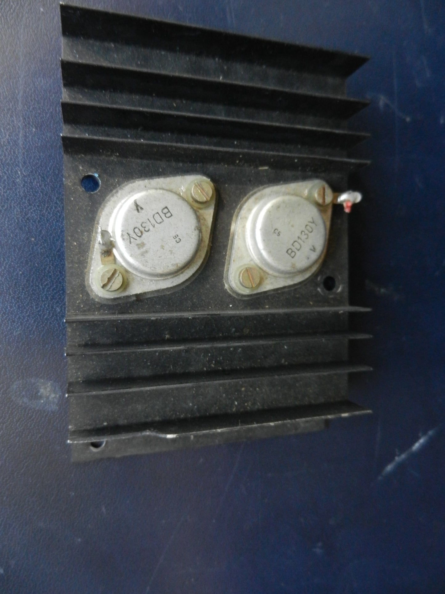 BD130 2x Transistor montiert für Hifi Verstärker