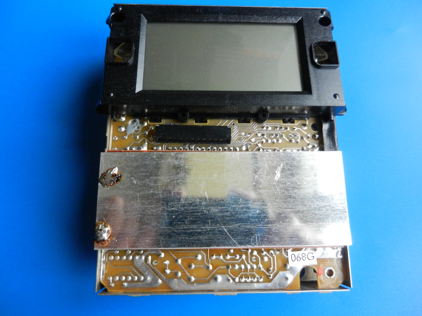 Satellit650 / 600 LCD Display Platte kpl. von GRUNDIG für Weltempfänger