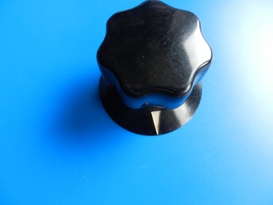 Drehknopf für Regeltrenntransformator von GRUNDIG mit 6mm Achse